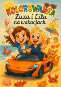 Duża Personalizowana Kolorowanka A4